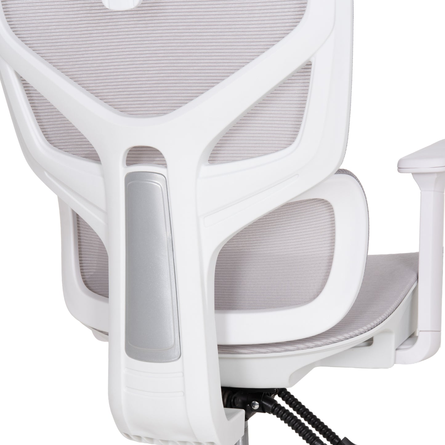ΚΑΡΕΚΛΑ ΓΡΑΦΕΙΟΥ APEX HM1227.02 ΛΕΥΚΟ PP--ΑΝΟΙΧΤΟ ΓΚΡΙ MESH 70x66x113-130Υεκ