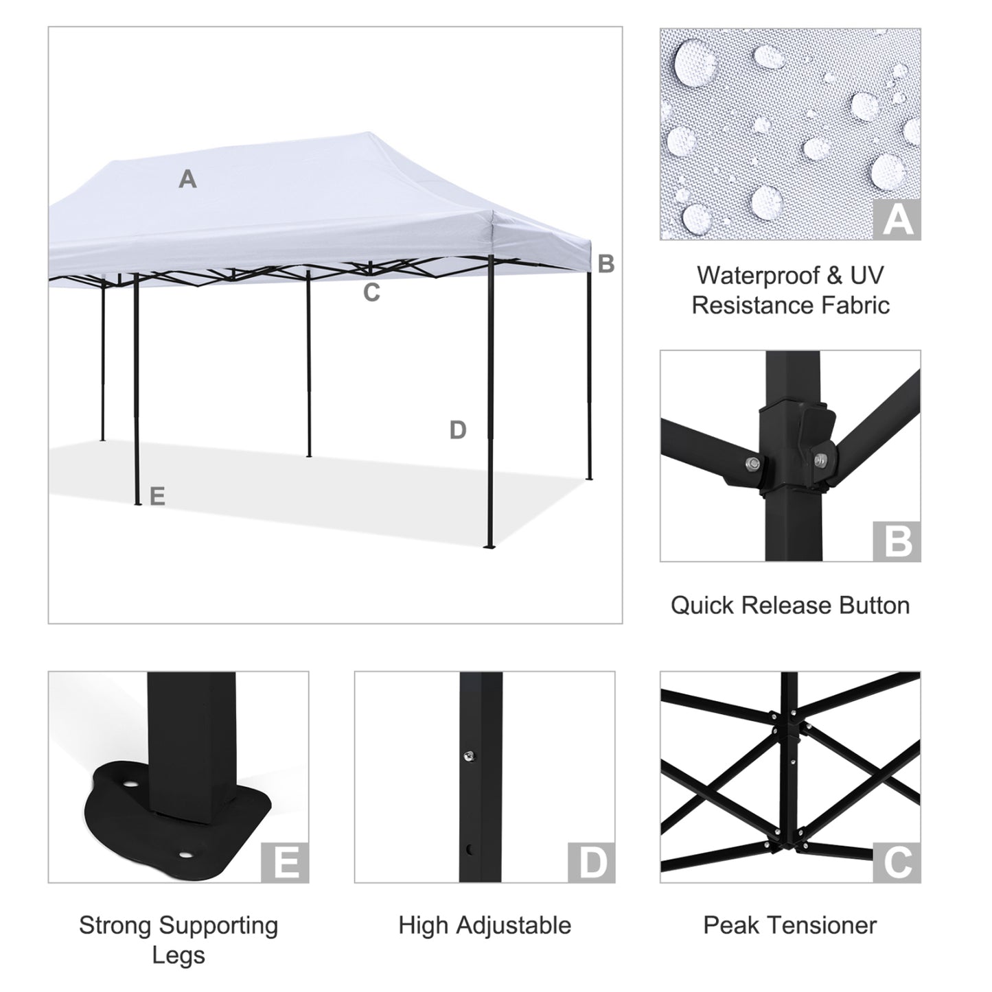 ΚΙΟΣΚΙ/GAZEBO MATTHEW HM6312 ΠΤΥΣΣΟΜΕΝΟ-ΣΚΕΛΕΤΟΣ ΜΕΤΑΛ.ΜΑΥΡΟΣ-ΛΕΥΚΟ ΥΦΑΣΜΑ 300x600x310Yεκ
