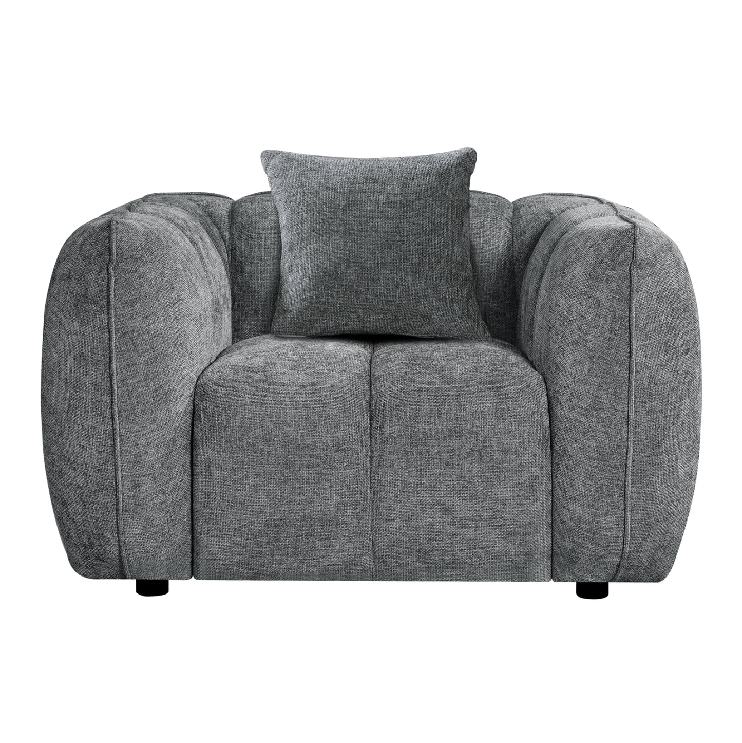 ΠΟΛΥΘΡΟΝΑ LYKKE HM3325.01 ΓΚΡΙ ΥΦΑΣΜΑ 119x89x70Υεκ