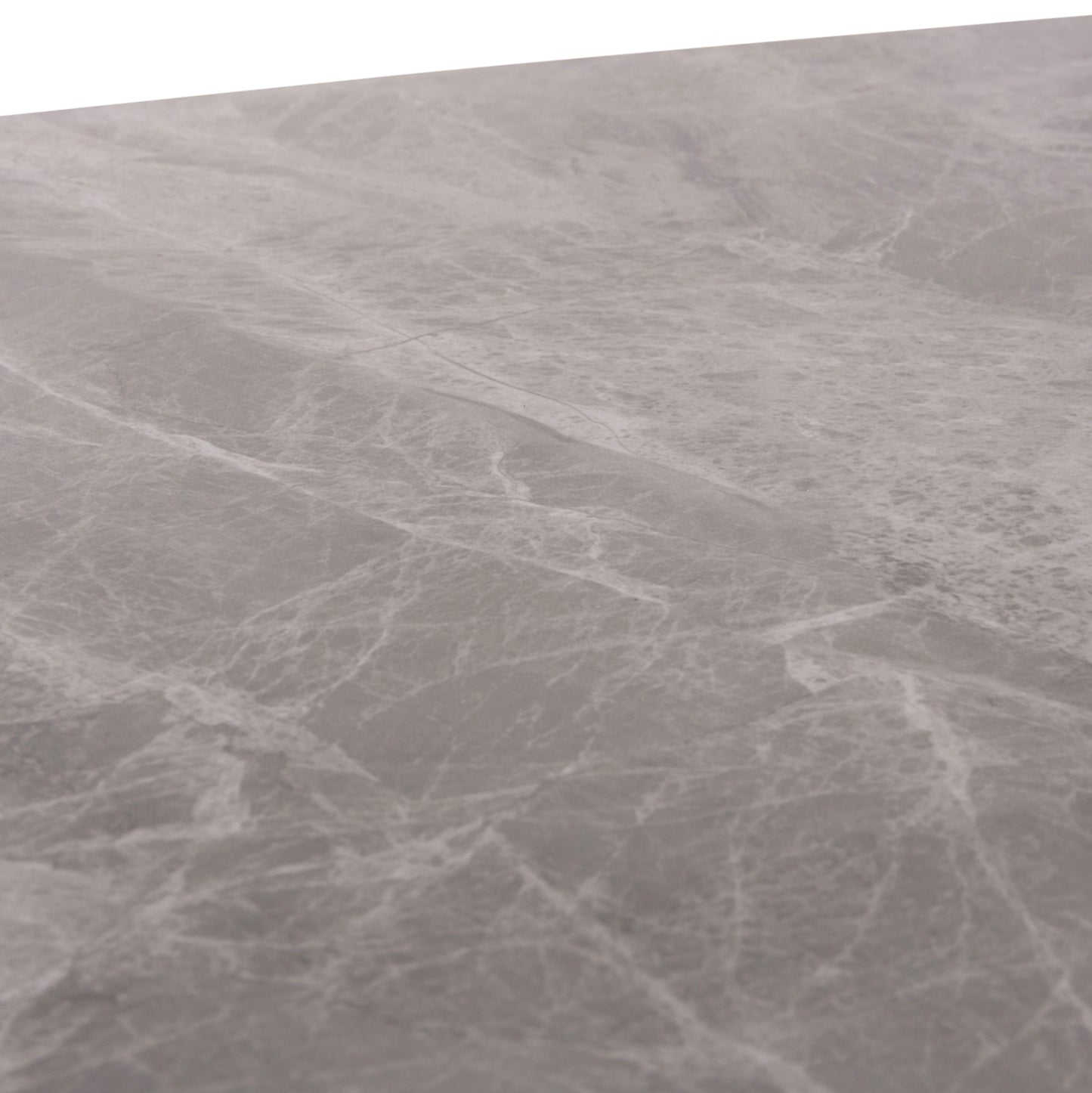 ΤΡΑΠΕΖΙ RAVEN HM9854.13 ΚΕΡΑΜΙΚΟ TOP ΓΚΡΙ ΜΑΡΜΑΡΟ-ΜΑΥΡΟ ΜΕΤΑΛΛΟ 120x70x73Υεκ.