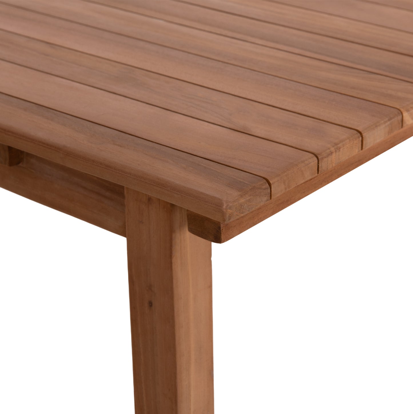 ΤΡΑΠΕΖΙ ΟΡΘΟΓΩΝΙΟ FINTO HM6616 ΞΥΛΟ TEAK--ΦΥΣΙΚΟ 200x100x75Υεκ.