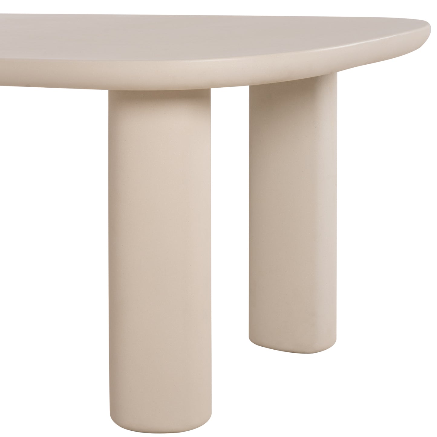 ΤΡΑΠΕΖΙ ΤΡΑΠΕΖΑΡΙΑΣ FIBER CEMENT KIORA HM6597.02 ΜΠΕΖ 200x100x76Υεκ