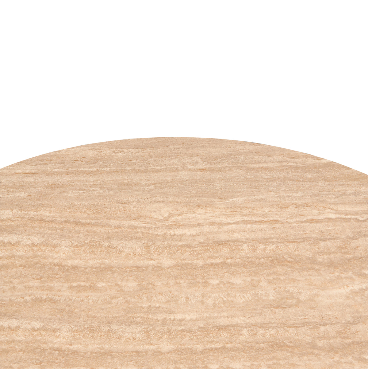 ΤΡΑΠΕΖΙ ΤΡΑΠΕΖΑΡΙΑΣ ΣΤΡΟΓΓΥΛΟ ERAGON HM18460.04 SINT.STONE ΤΡΑΒΕΡΤΙΝΑ Φ120x75Υεκ