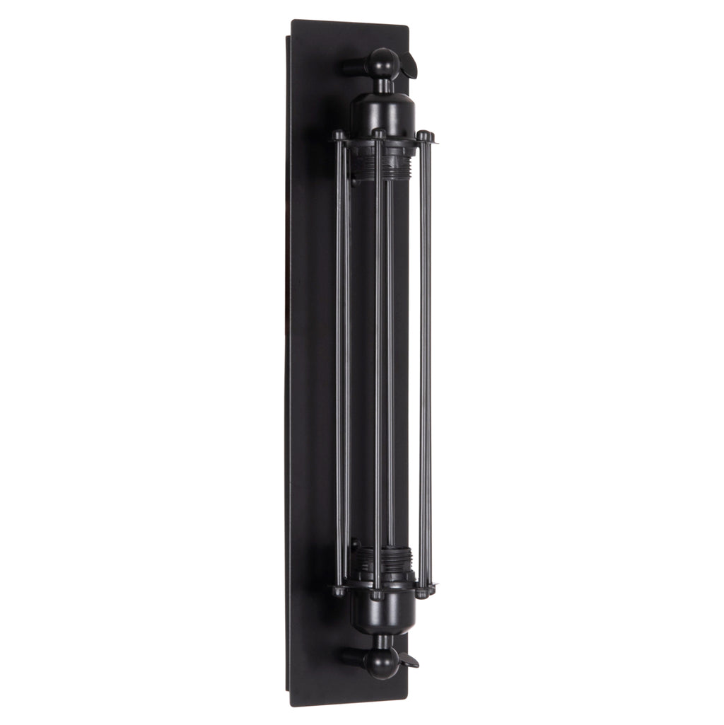 ΑΠΛΙΚΑ ΤΟΙΧΟΥ 2ΦΩΤΗ BEACON HM4463 ΜΕΤΑΛΛΟ ΣΕ ΜΑΥΡΟ 10x10x47Υεκ.