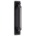 ΑΠΛΙΚΑ ΤΟΙΧΟΥ 2ΦΩΤΗ BEACON HM4463 ΜΕΤΑΛΛΟ ΣΕ ΜΑΥΡΟ 10x10x47Υεκ.