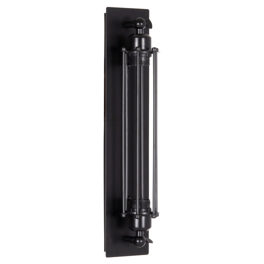 ΑΠΛΙΚΑ ΤΟΙΧΟΥ 2ΦΩΤΗ BEACON HM4463 ΜΕΤΑΛΛΟ ΣΕ ΜΑΥΡΟ 10x10x47Υεκ.