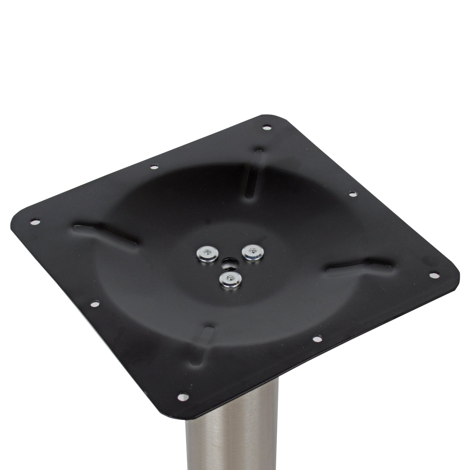 ΒΑΣΗ ΤΡΑΠΕΖΙΟΥ INOX HM421 ΜΕ ΡΕΓΟΥΛΑΤΟΡΟΥΣ 40x40x72Y εκ.