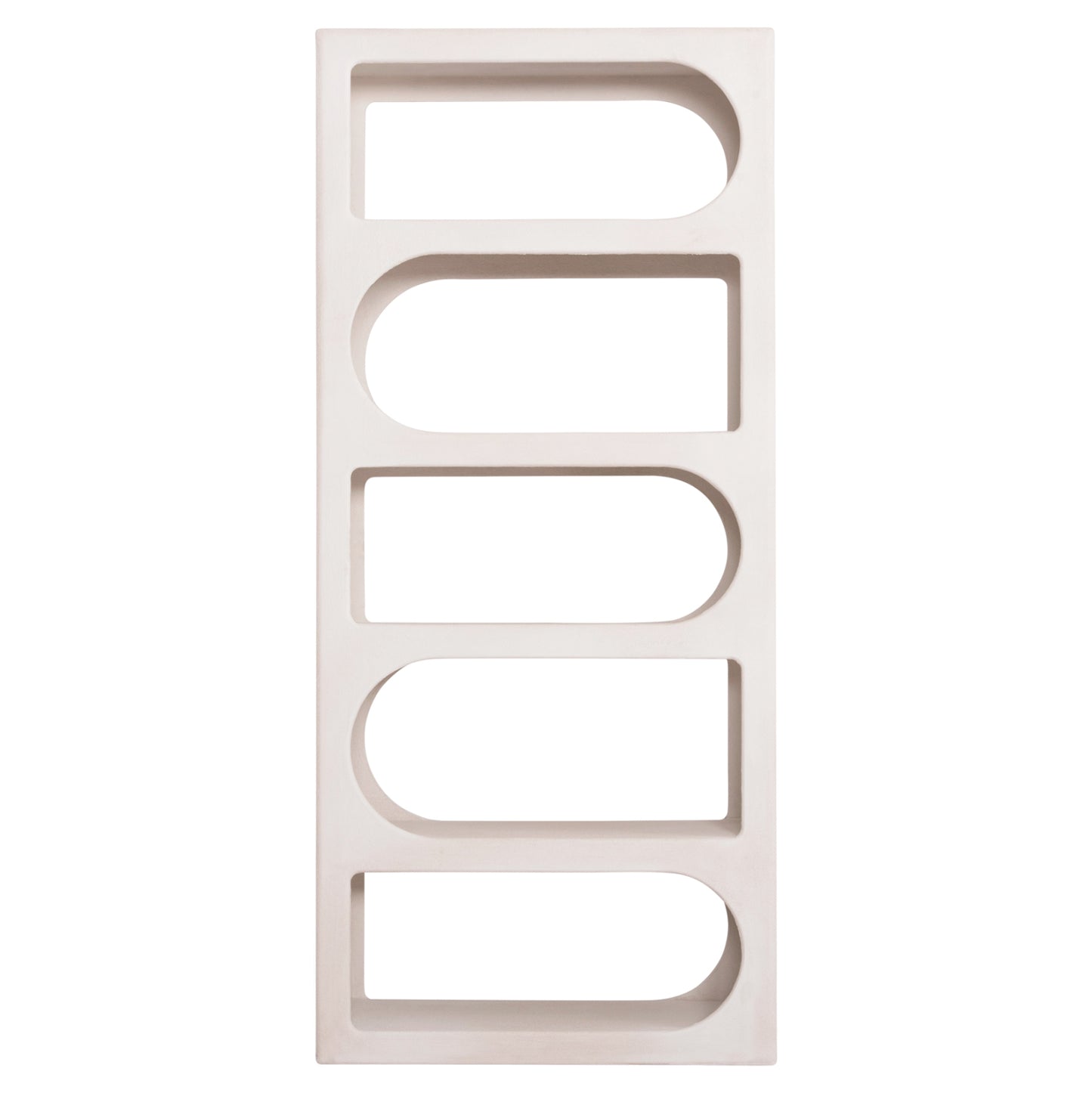 ΒΙΒΛΙΟΘΗΚΗ ΣΕΙΡΑ SANTORINI HM18062 MDF ΣΕ ΥΠΟΛΕΥΚΟ ΧΡΩΜΑ 80x38x180Yεκ.