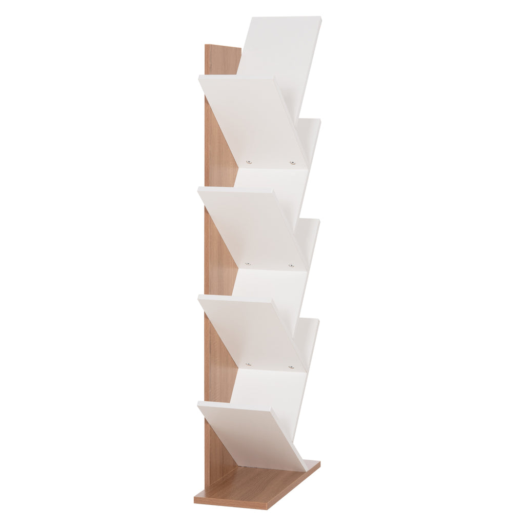 ΒΙΒΛΙΟΘΗΚΗ LIANA HM9028.14 ΜΕΛΑΜΙΝΗ SONAMA/ΛΕΥΚΟ 46x22x128,5Yεκ.