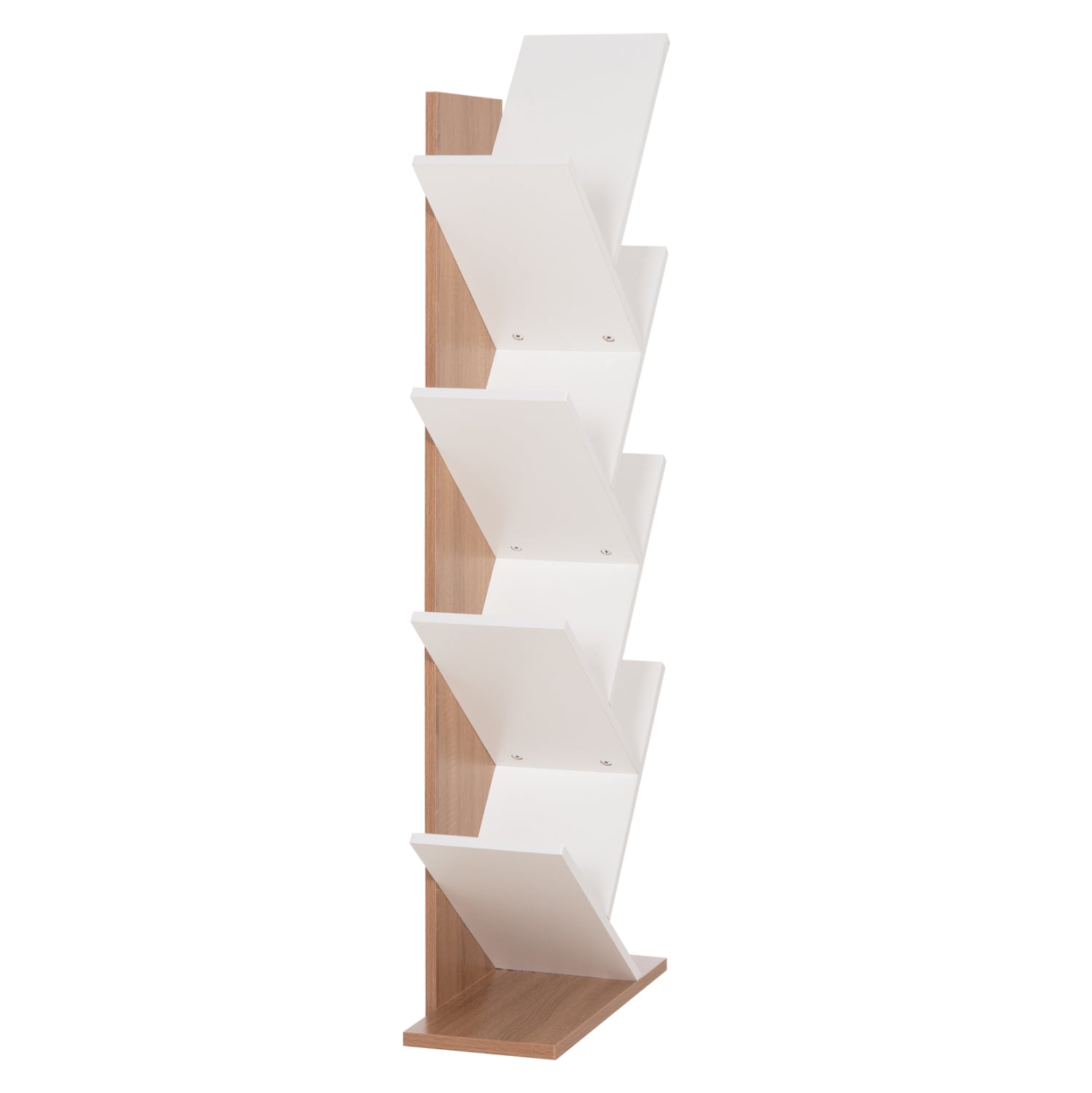 ΒΙΒΛΙΟΘΗΚΗ LIANA HM9028.14 ΜΕΛΑΜΙΝΗ SONAMA/ΛΕΥΚΟ 46x22x128,5Yεκ.