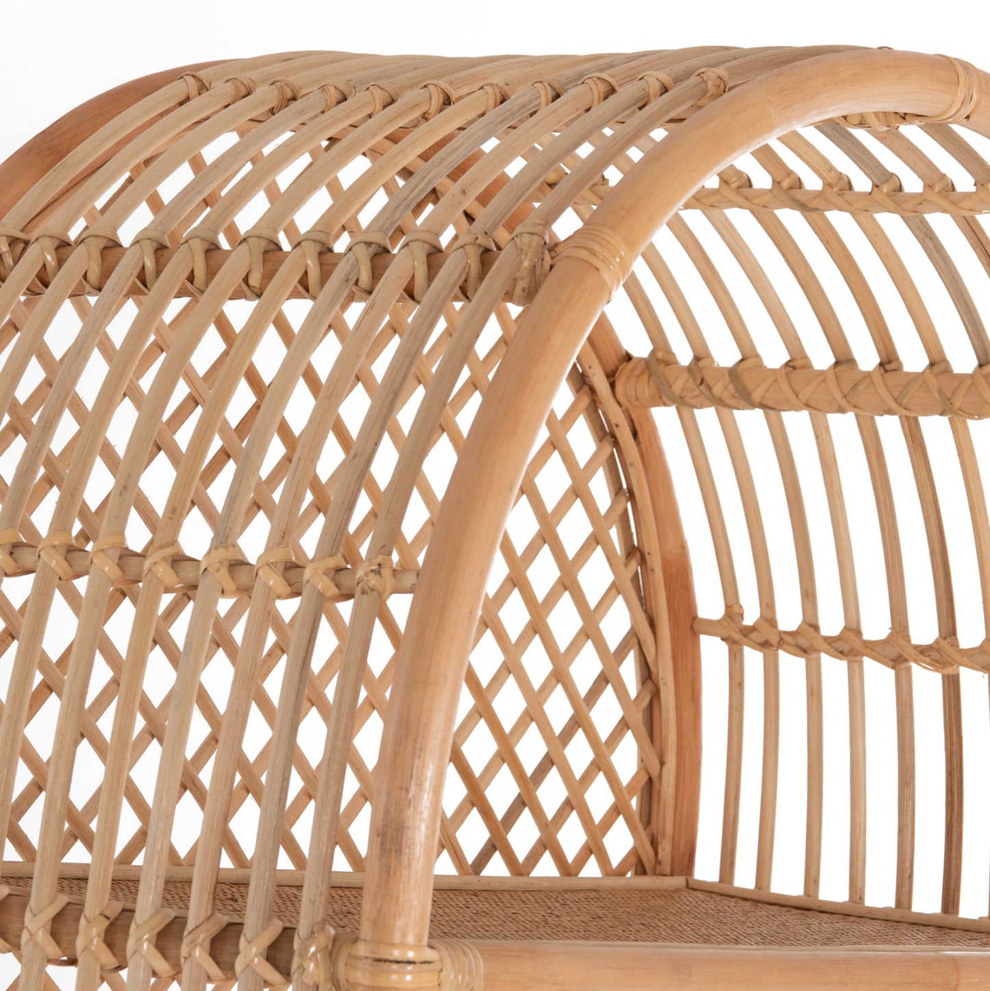 ΒΙΒΛΙΟΘΗΚΗ SIMOK HM9552 ΑΠΟ ΦΥΣΙΚΟ RATTAN ΣΕ ΦΥΣΙΚΟ ΧΡΩΜΑ 80x40x182Υεκ.