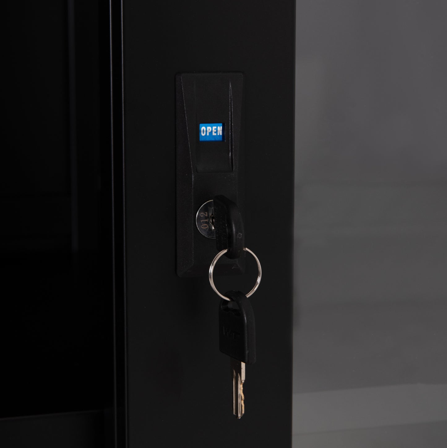 ΒΙΒΛΙΟΘΗΚΗ ΜΕ ΣΥΡΟΜΕΝΕΣ ΠΟΡΤΕΣ SIDER HM6632.01 ΜΕΤΑΛΛΙΚΗ ΜΑΥΡΗ 90x40x185Υεκ