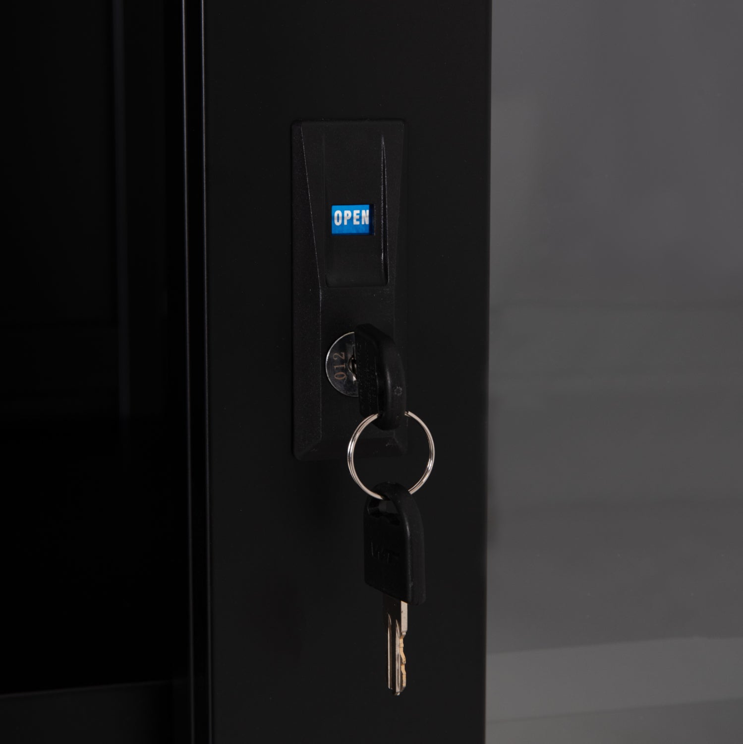ΒΙΒΛΙΟΘΗΚΗ ΜΕ ΣΥΡΟΜΕΝΕΣ ΠΟΡΤΕΣ SIDER HM6632.01 ΜΕΤΑΛΛΙΚΗ ΜΑΥΡΗ 90x40x185Υεκ