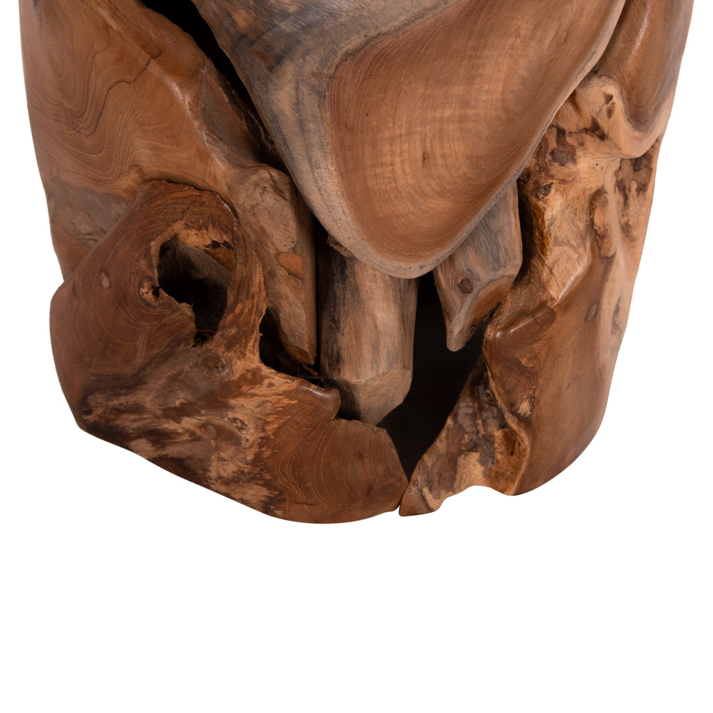 ΒΟΗΘΗΤΙΚΟ ΣΚΑΜΠΟ/ΤΡΑΠΕΖΑΚΙ STOMP HM9350.11 ΞΥΛΟ TEAK-ΦΥΣΙΚΟ Φ30x45Υεκ.