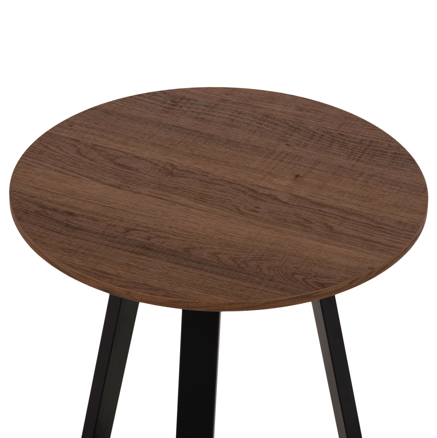 ΒΟΗΘΗΤΙΚΟ ΤΡΑΠΕΖΑΚΙ ROCKET HM9587.04 MDF ΚΑΡΥΔΙ-ΜΑΥΡΗ ΜΕΤΑΛΛΙΚΗ ΒΑΣΗ Φ45x55Υεκ.