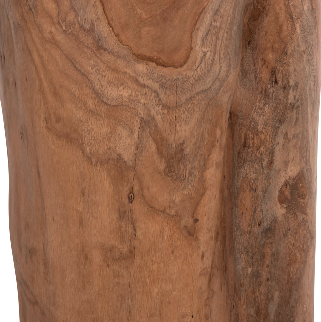 ΒΟΗΘΗΤΙΚΟ ΤΡΑΠΕΖΑΚΙ/ΣΚΑΜΠΟ TRONCO HM9374.21 ΞΥΛΟ TEAK--ΦΥΣΙΚΟ Φ30x45Υεκ.