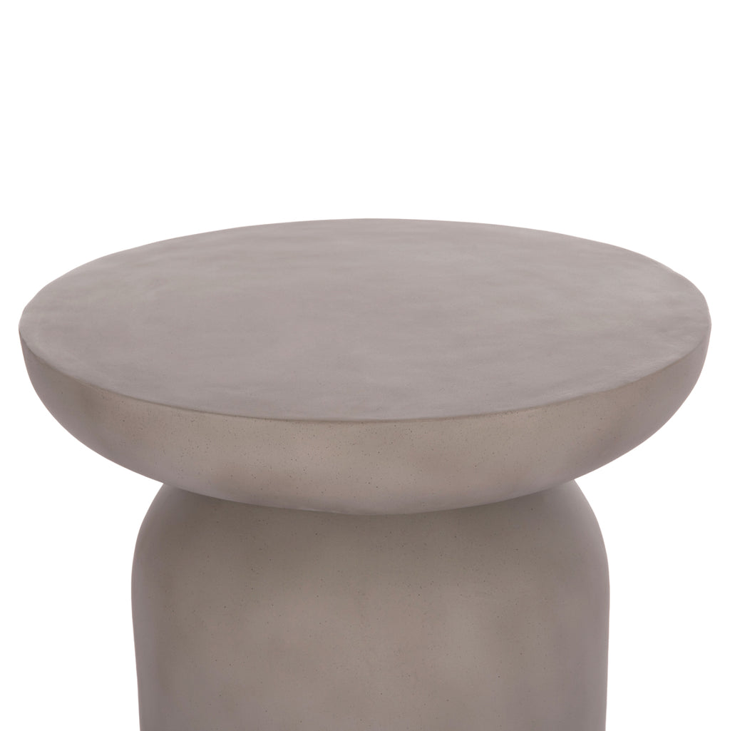 ΒΟΗΘΗΤΙΚΟ ΤΡΑΠΕΖΙ ANNA HM18160.03 FIBER CEMENT ΣΕ ΓΚΡΙ--Φ60x76Υεκ.