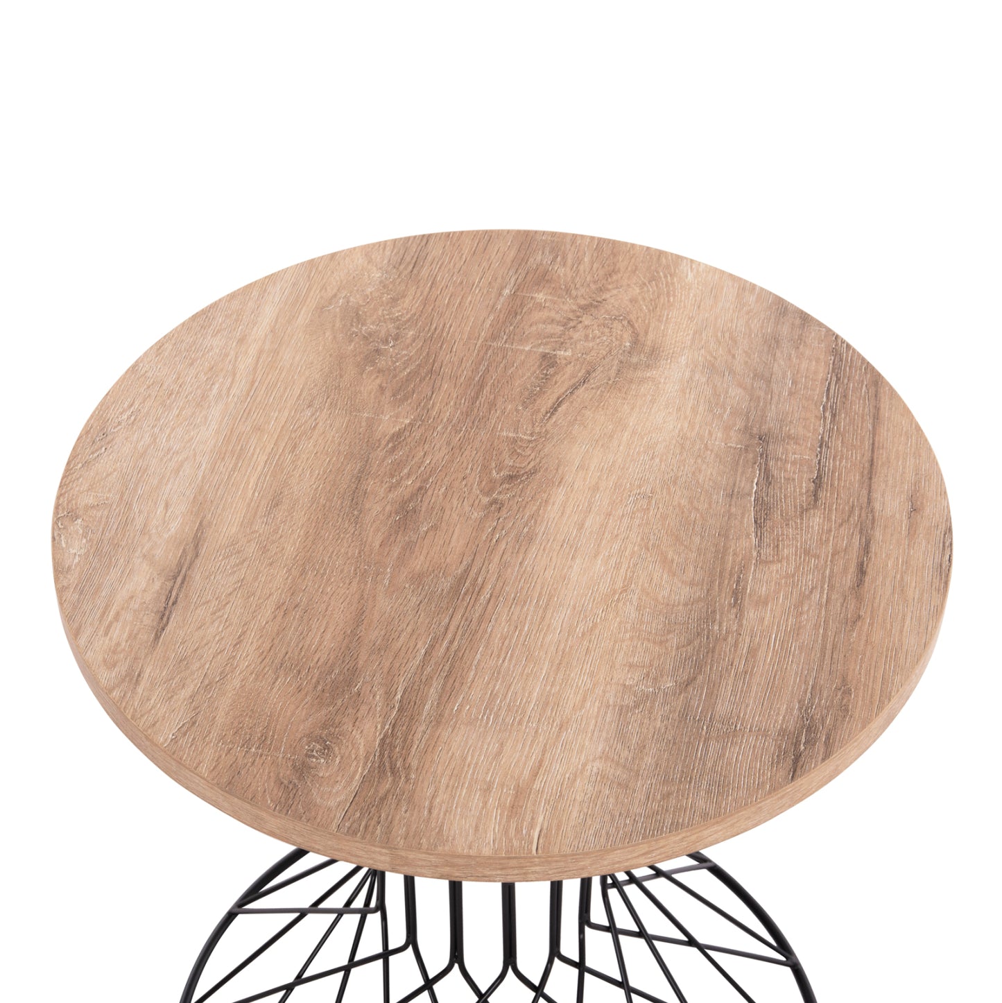 ΒΟΗΘΗΤΙΚΟ ΤΡΑΠΕΖΙ ΣΑΛΟΝΙΟΥ KEON HM18038.03 MDF TOP ΣΕ ΣΟΝΑΜΑ-ΜΕΤΑΛΛΟ Φ45x50Υεκ.