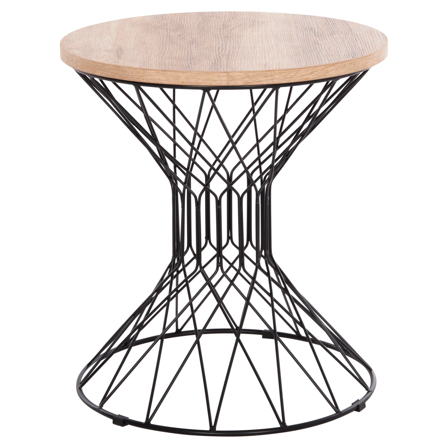 ΒΟΗΘΗΤΙΚΟ ΤΡΑΠΕΖΙ ΣΑΛΟΝΙΟΥ KEON HM18038.03 MDF TOP ΣΕ ΣΟΝΑΜΑ-ΜΕΤΑΛΛΟ Φ45x50Υεκ.
