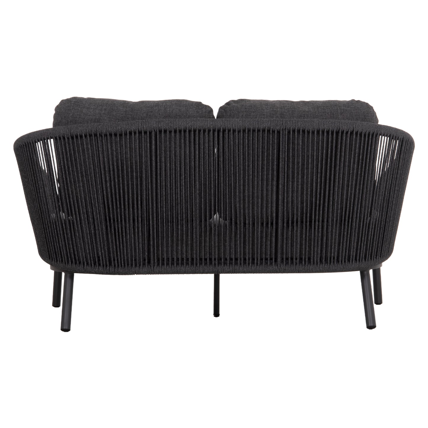 DAYBED ΣΕΙΡΑ XANTION ΗM6474.01 ΣΚΟΥΡΟ ΓΚΡΙ ΑΛΟΥΜΙΝΙΟ-ΣΧΟΙΝΙ-OLEFIN 157x147x88Υεκ