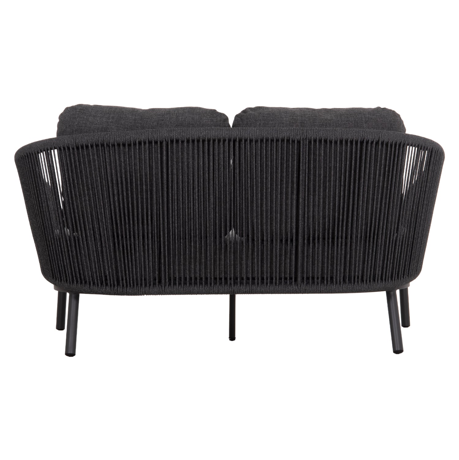 DAYBED ΣΕΙΡΑ XANTION ΗM6474.01 ΣΚΟΥΡΟ ΓΚΡΙ ΑΛΟΥΜΙΝΙΟ-ΣΧΟΙΝΙ-OLEFIN 157x147x88Υεκ