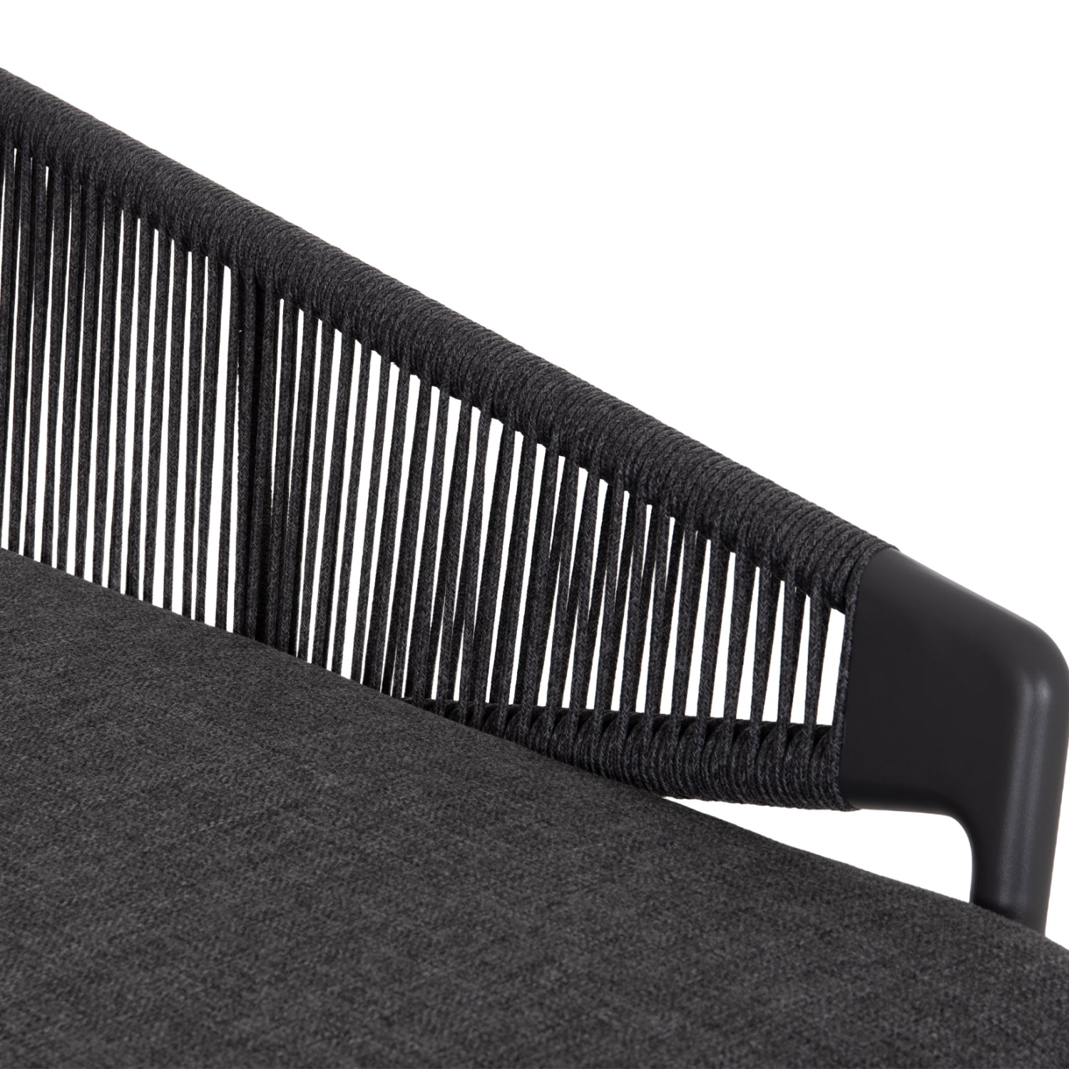 DAYBED ΣΕΙΡΑ XANTION ΗM6474.01 ΣΚΟΥΡΟ ΓΚΡΙ ΑΛΟΥΜΙΝΙΟ-ΣΧΟΙΝΙ-OLEFIN 157x147x88Υεκ