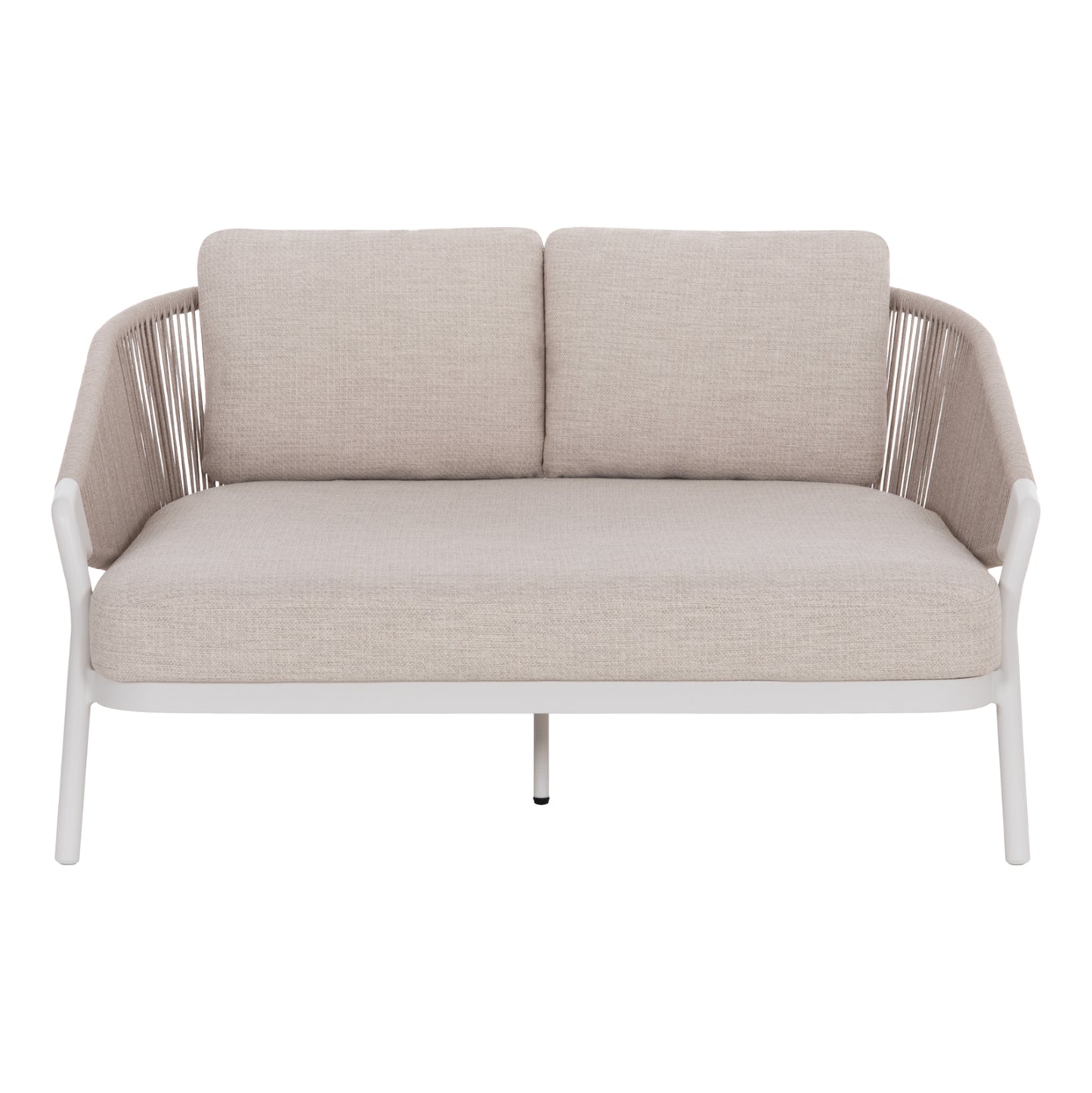 DAYBED ΣΕΙΡΑ XANTION HM6474.02 ΛΕΥΚΟ ΑΛΟΥΜΙΝΙΟ--ΣΧΟΙΝΙ--OLEFIN 157x147x88Υεκ