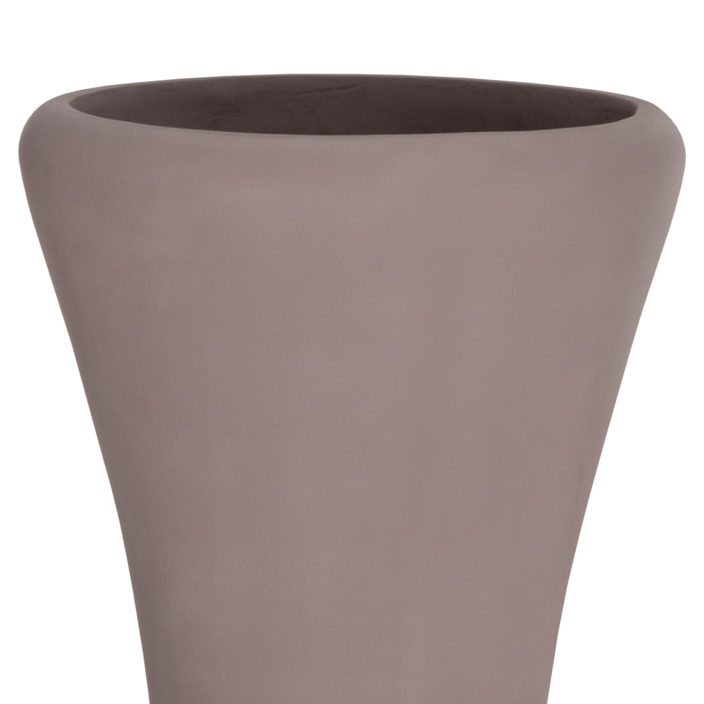 ΔΙΑΚΟΣΜΗΤΙΚΟ ΒΑΖΟ ΔΑΠΕΔΟΥ NEBULA HM4660.05L FIBER CEMENT TAUPE--ΞΥΛΟ ΤΕΑΚ Φ45x172Υεκ