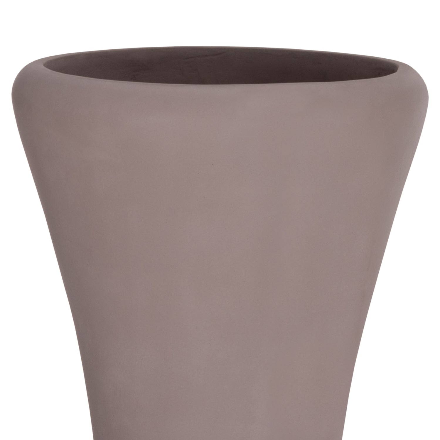 ΔΙΑΚΟΣΜΗΤΙΚΟ ΒΑΖΟ ΔΑΠΕΔΟΥ NEBULA HM4660.05L FIBER CEMENT TAUPE--ΞΥΛΟ ΤΕΑΚ Φ45x172Υεκ