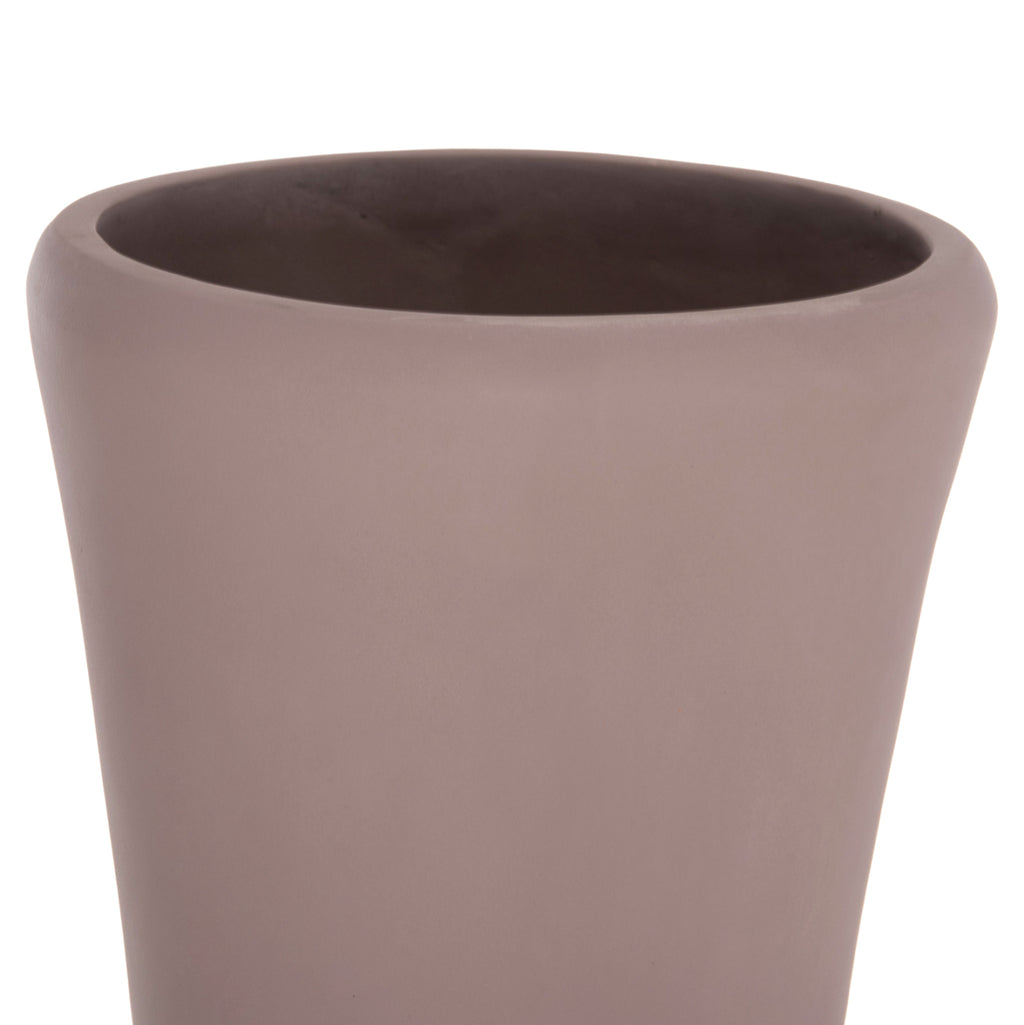 ΔΙΑΚΟΣΜΗΤΙΚΟ ΒΑΖΟ ΔΑΠΕΔΟΥ NEBULA HM4660.05M FIBER CEMENT TAUPE--ΞΥΛΟ ΤΕΑΚ Φ45x148Υεκ