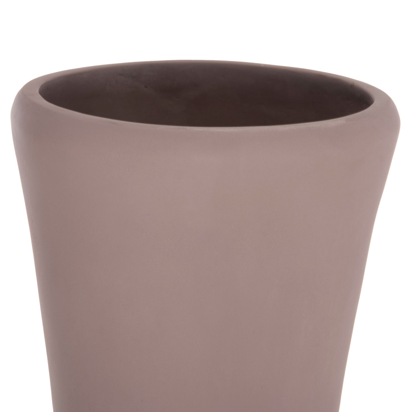 ΔΙΑΚΟΣΜΗΤΙΚΟ ΒΑΖΟ ΔΑΠΕΔΟΥ NEBULA HM4660.05M FIBER CEMENT TAUPE--ΞΥΛΟ ΤΕΑΚ Φ45x148Υεκ