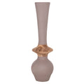 ΔΙΑΚΟΣΜΗΤΙΚΟ ΒΑΖΟ ΔΑΠΕΔΟΥ NEBULA HM4660.05M FIBER CEMENT TAUPE--ΞΥΛΟ ΤΕΑΚ Φ45x148Υεκ