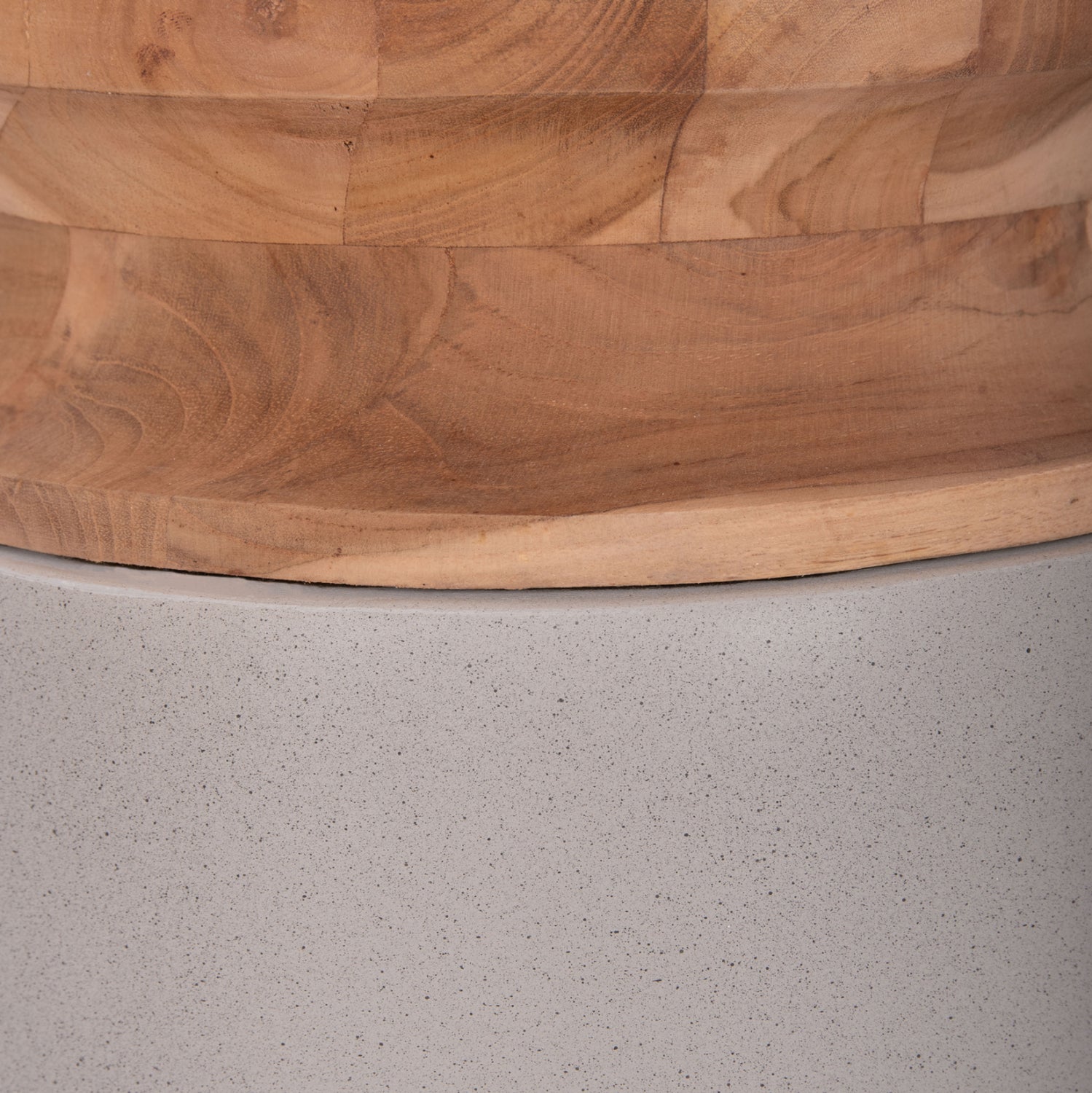 ΔΙΑΚΟΣΜΗΤΙΚΟ ΒΑΖΟ ΔΑΠΕΔΟΥ LINTER HM4662.03S FIBER CEMENT ΓΚΡΙ--ΞΥΛΟ ΤΕΑΚ Φ34x60Υεκ.