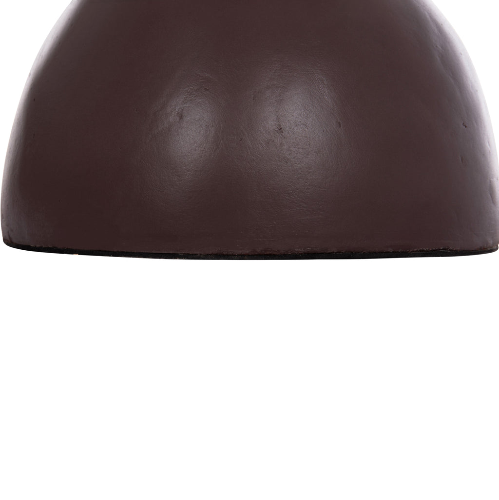 ΔΙΑΚΟΣΜΗΤΙΚΟ ΒΑΖΟ ΔΑΠΕΔΟΥ MAYNARD HM4672.07L TERRACOTTA ΣΟΚΟΛΑΤΙ-RATTAN Φ32x62.5Υεκ