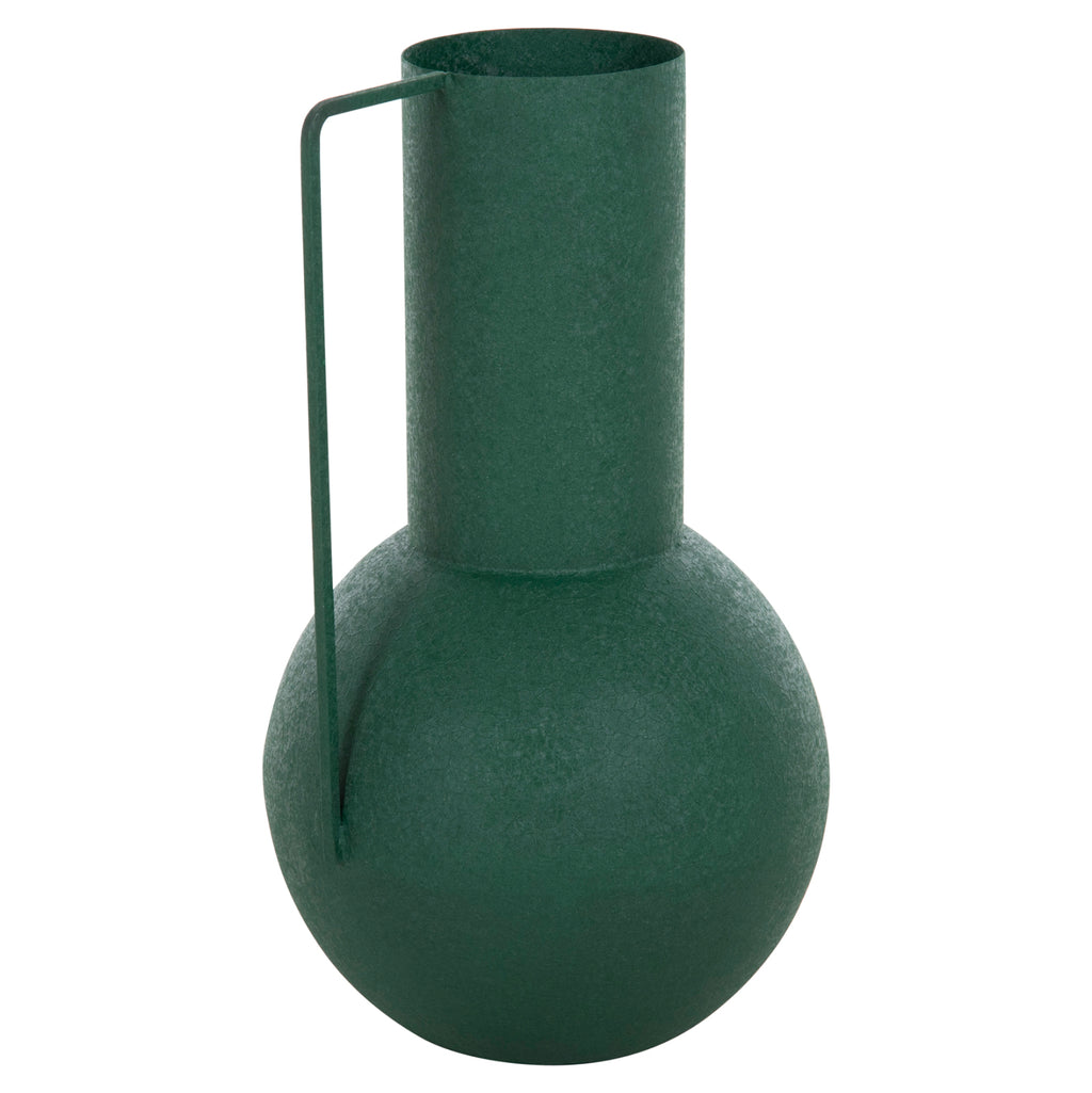 ΔΙΑΚΟΣΜΗΤΙΚΟ BAZO FLAGON HM4260.03 ΜΕΤΑΛΛΟ ΣΕ ΠΡΑΣΙΝΟ Φ26x45Υ εκ.