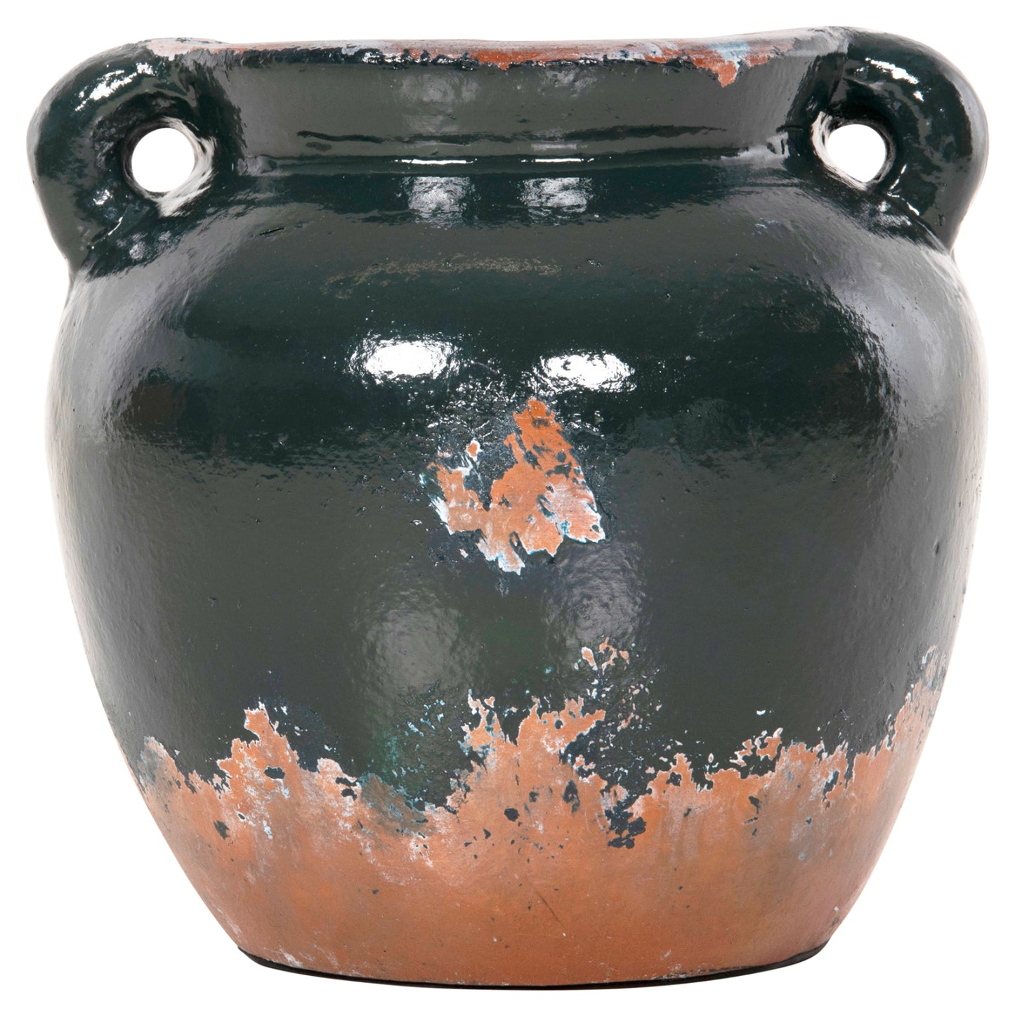 ΔΙΑΚΟΣΜΗΤΙΚΟ ΒΑΖΟ HM4380 ΤΕΡΑΚΟΤΑ ΣΕ ANTIQUE ΠΡΑΣΙΝΗ ΑΠΟΧΡΩΣΗ Φ26Χ26Yεκ.
