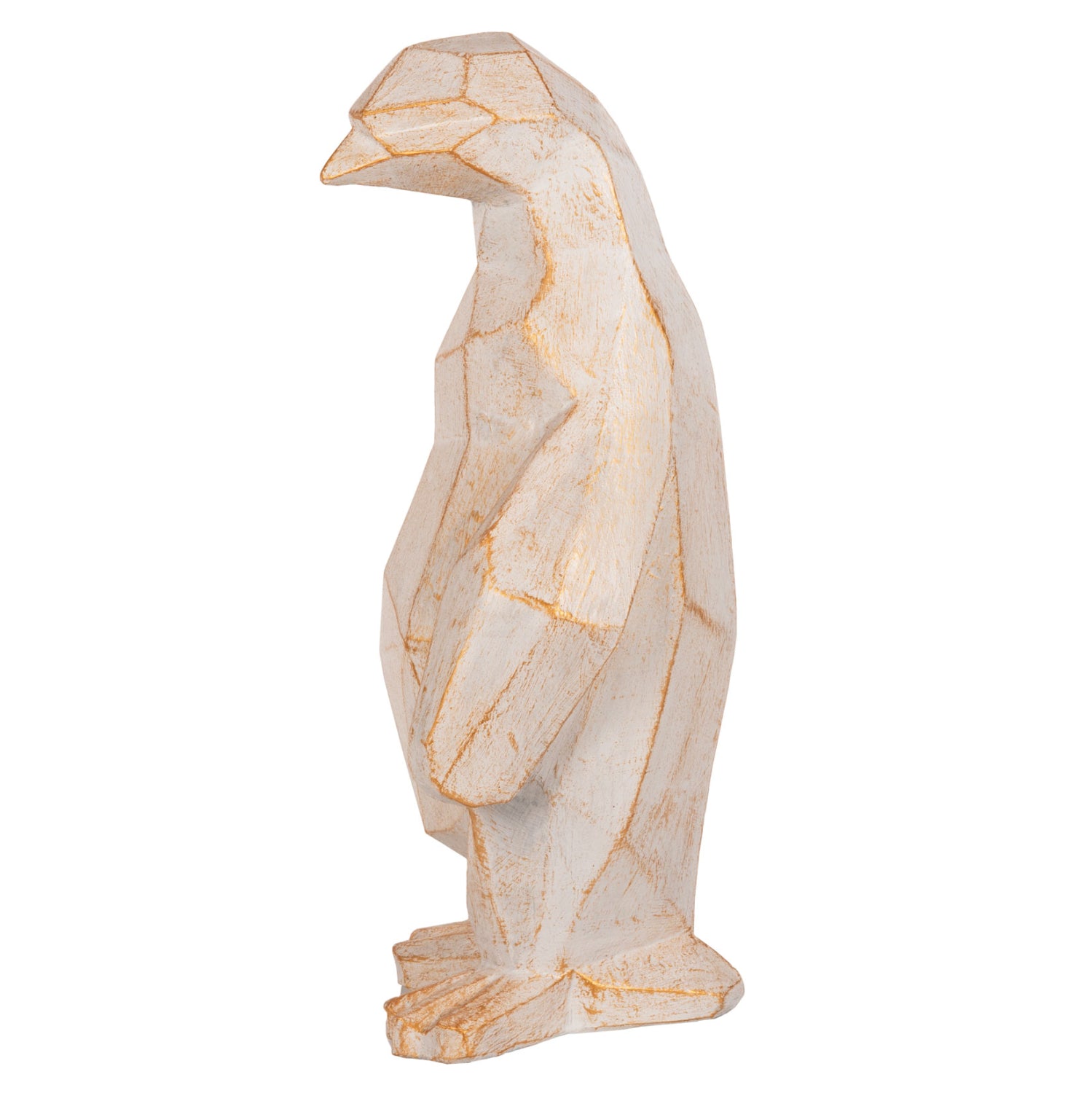 ΔΙΑΚΟΣΜΗΤΙΚΟ ΔΑΠΕΔΟΥ PENGUIN HM7915 GRC ΣΕ ΛΕΥΚΗ ΠΑΤΙΝΑ ΜΕ ΧΡΥΣΕΣ ΛΕΠΤΟΜΕΡΕΙΕΣ 30x20x60Υεκ.