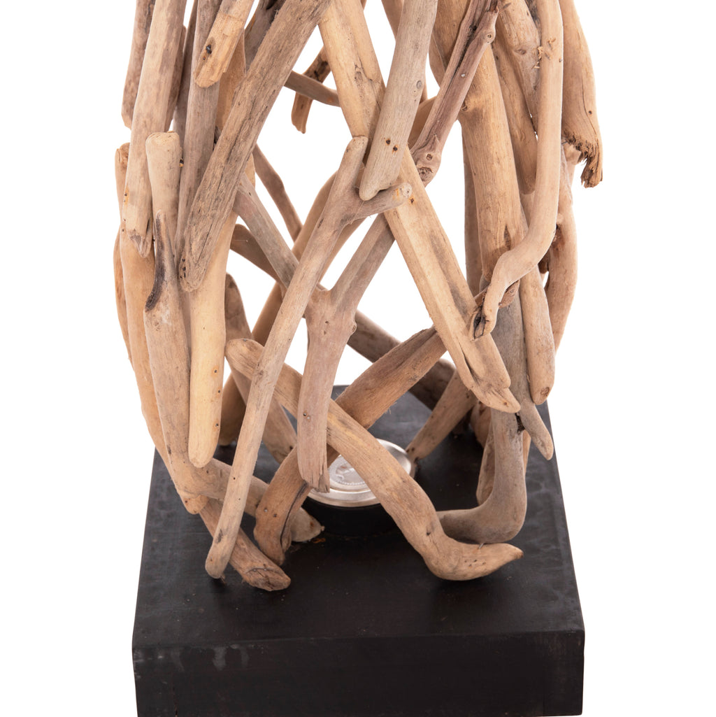 ΔΙΑΚΟΣΜΗΤΙΚΟ ΦΩΤΙΣΤΙΚΟ ΔΑΠΕΔΟΥ FLAMER HM4439 DRIFTWOOD ΣΕ ΦΥΣΙΚΟ 30x30x179Υεκ.