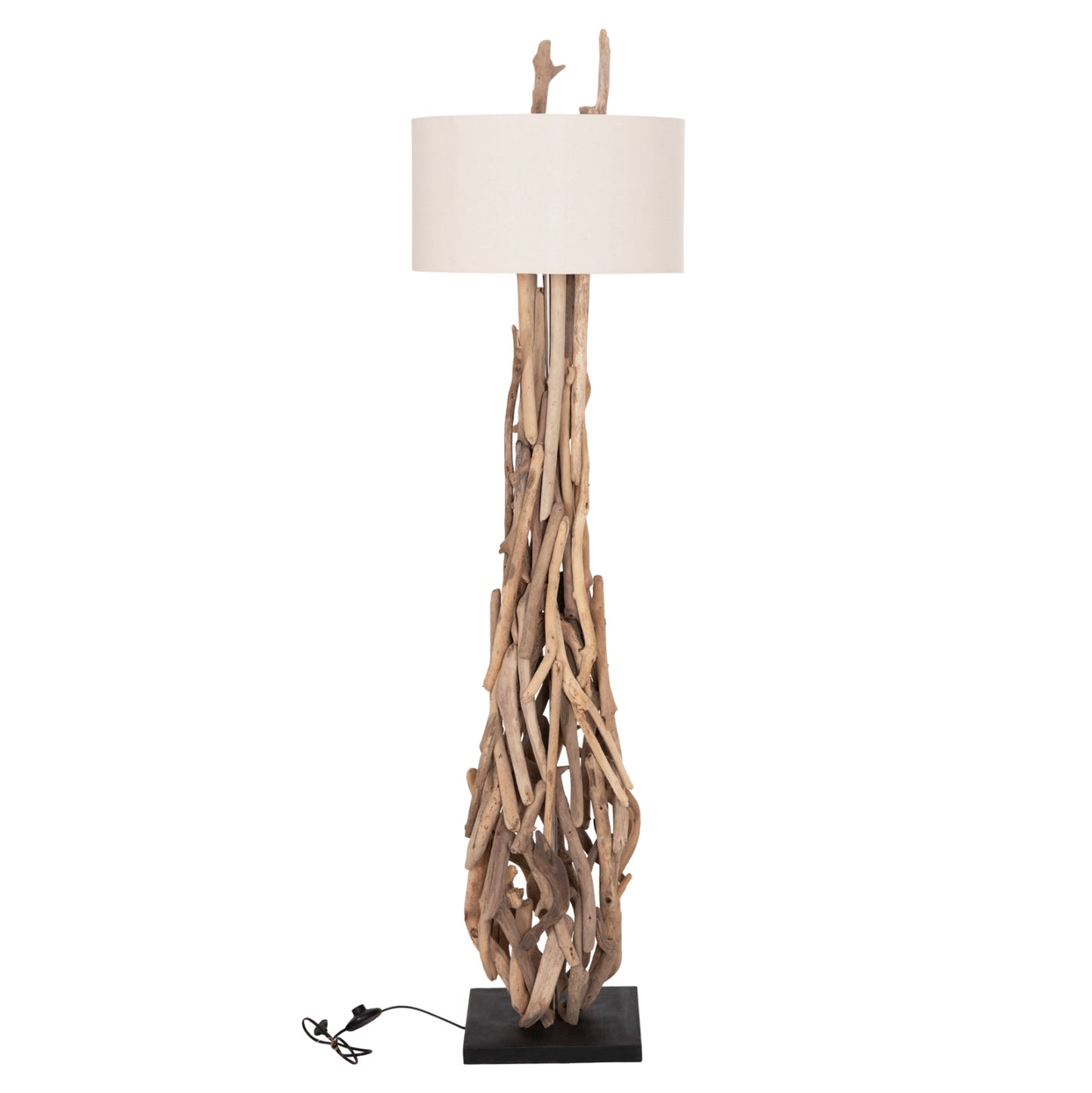 ΔΙΑΚΟΣΜΗΤΙΚΟ ΦΩΤΙΣΤΙΚΟ ΔΑΠΕΔΟΥ ALTAR HM4872 DRIFTWOOD--ΛΕΥΚΟ PVC Φ44.5x167Υεκ.