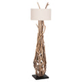 ΔΙΑΚΟΣΜΗΤΙΚΟ ΦΩΤΙΣΤΙΚΟ ΔΑΠΕΔΟΥ ALTAR HM4872 DRIFTWOOD--ΛΕΥΚΟ PVC Φ44.5x167Υεκ.