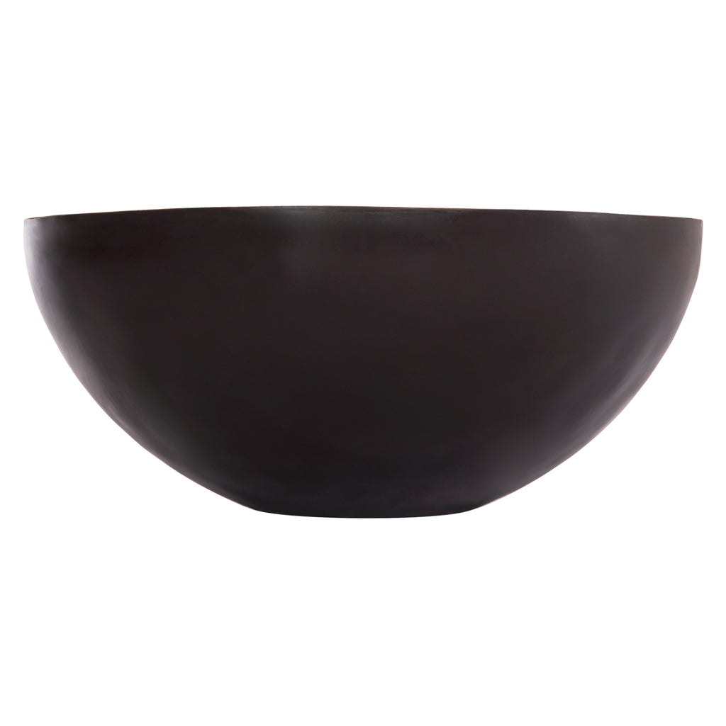 ΔΙΑΚΟΣΜΗΤΙΚΟ ΤΡΑΠΕΖΙ ΣΑΛΟΝΙΟΥ BOWL Φ89,5X39Yεκ. RUSTY ΜΕ ΞΥΛΟ ΑΚΑΚΙΑΣ HM8717.22