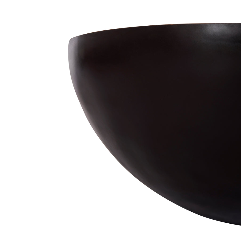 ΔΙΑΚΟΣΜΗΤΙΚΟ ΤΡΑΠΕΖΙ ΣΑΛΟΝΙΟΥ BOWL Φ89,5X39Yεκ. RUSTY ΜΕ ΞΥΛΟ ΑΚΑΚΙΑΣ HM8717.22