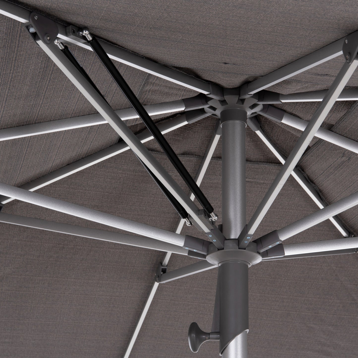 ΟΜΠΡΕΛΑ ΕΠΑΓΓΕΛΜΑΤΙΚΗ GLADELL 3X3m HM6604.01 ΓΚΡΙ ΠΑΝΙ-ΑΝΟΔΙΩΜΕΝΟ ΑΛΟΥΜΙΝΙΟ