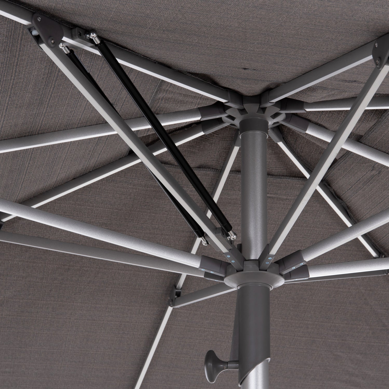 ΟΜΠΡΕΛΑ ΕΠΑΓΓΕΛΜΑΤΙΚΗ GLADELL 3X3m HM6604.01 ΓΚΡΙ ΠΑΝΙ-ΑΝΟΔΙΩΜΕΝΟ ΑΛΟΥΜΙΝΙΟ