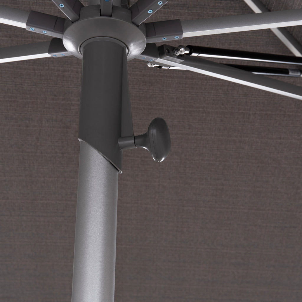 ΟΜΠΡΕΛΑ ΕΠΑΓΓΕΛΜΑΤΙΚΗ GLADELL 3X3m HM6604.01 ΓΚΡΙ ΠΑΝΙ-ΑΝΟΔΙΩΜΕΝΟ ΑΛΟΥΜΙΝΙΟ