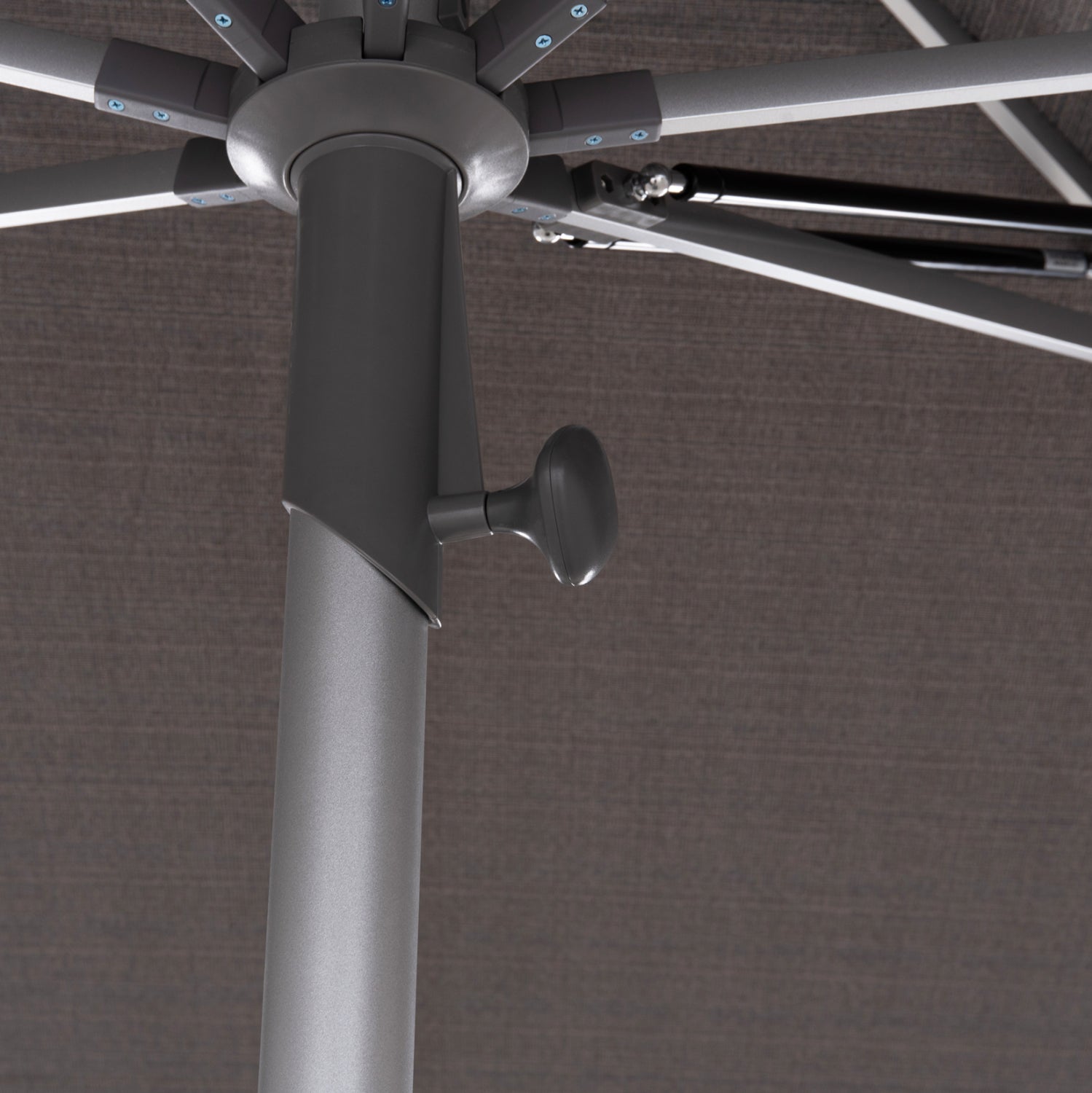 ΟΜΠΡΕΛΑ ΕΠΑΓΓΕΛΜΑΤΙΚΗ GLADELL 3X3m HM6604.01 ΓΚΡΙ ΠΑΝΙ-ΑΝΟΔΙΩΜΕΝΟ ΑΛΟΥΜΙΝΙΟ