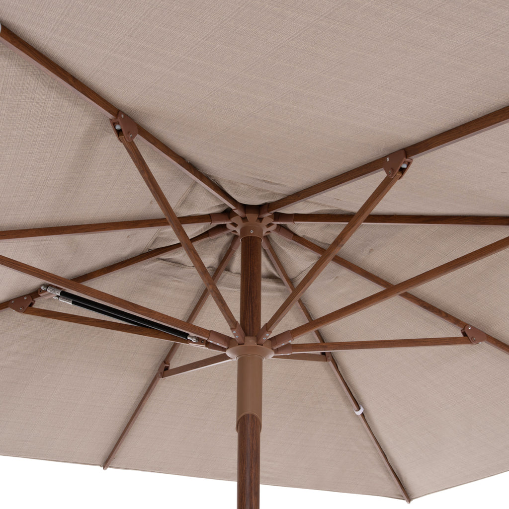 ΟΜΠΡΕΛΑ ΕΠΑΓΓΕΛΜΑΤΙΚΗ GLADELL 3X3m HM6604.02 ΜΠΕΖ ΠΑΝΙ-HEAT TRANSFER ΑΛΟΥΜΙΝΙΟ