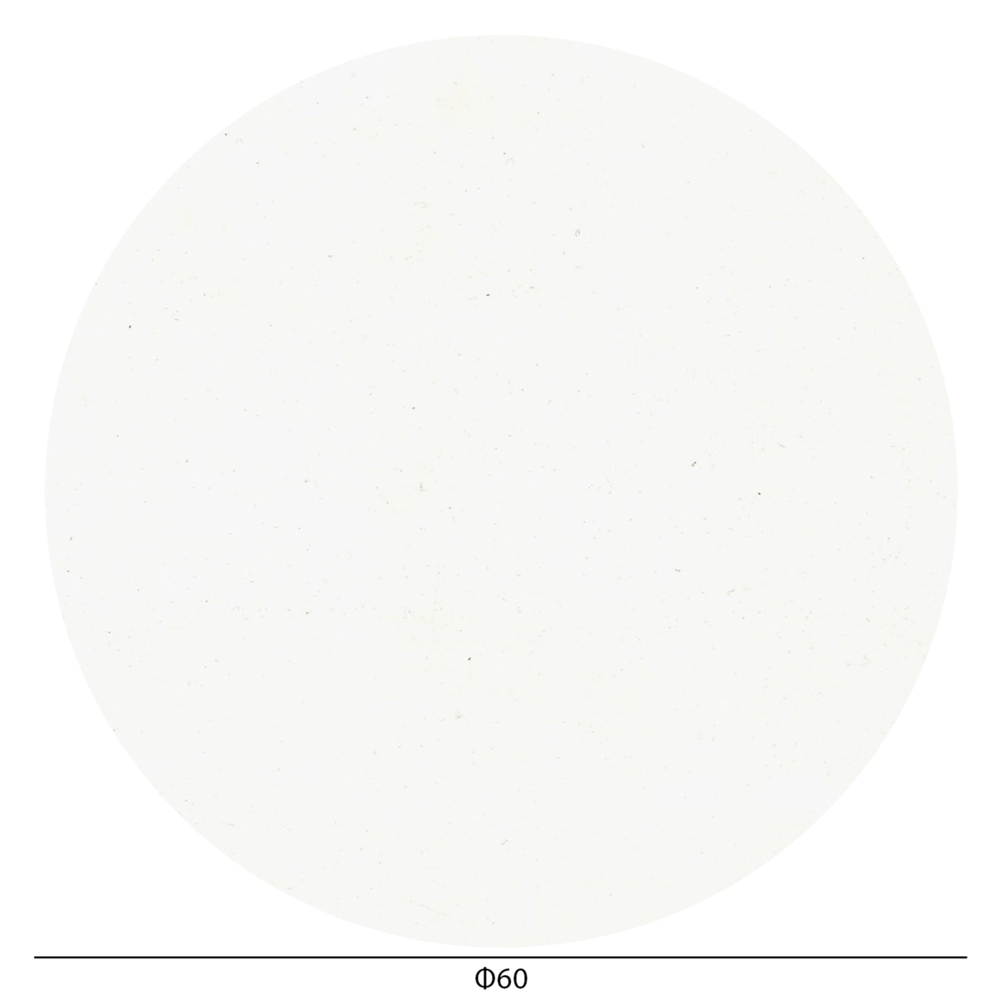 ΕΠΙΦΑΝΕΙΑ ΤΡΑΠΕΖΙΟΥ HPL ΣΤΡΟΓΓΥΛΗ HM5841.23 WHITE Φ60εκ.