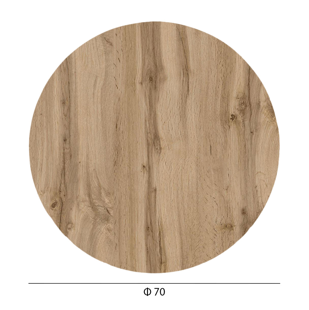 ΕΠΙΦΑΝΕΙΑ ΤΡΑΠΕΖΙΟΥ HPL ΣΤΡΟΓΓΥΛΗ HM5842.36 SONAMA OAK Φ70εκ.