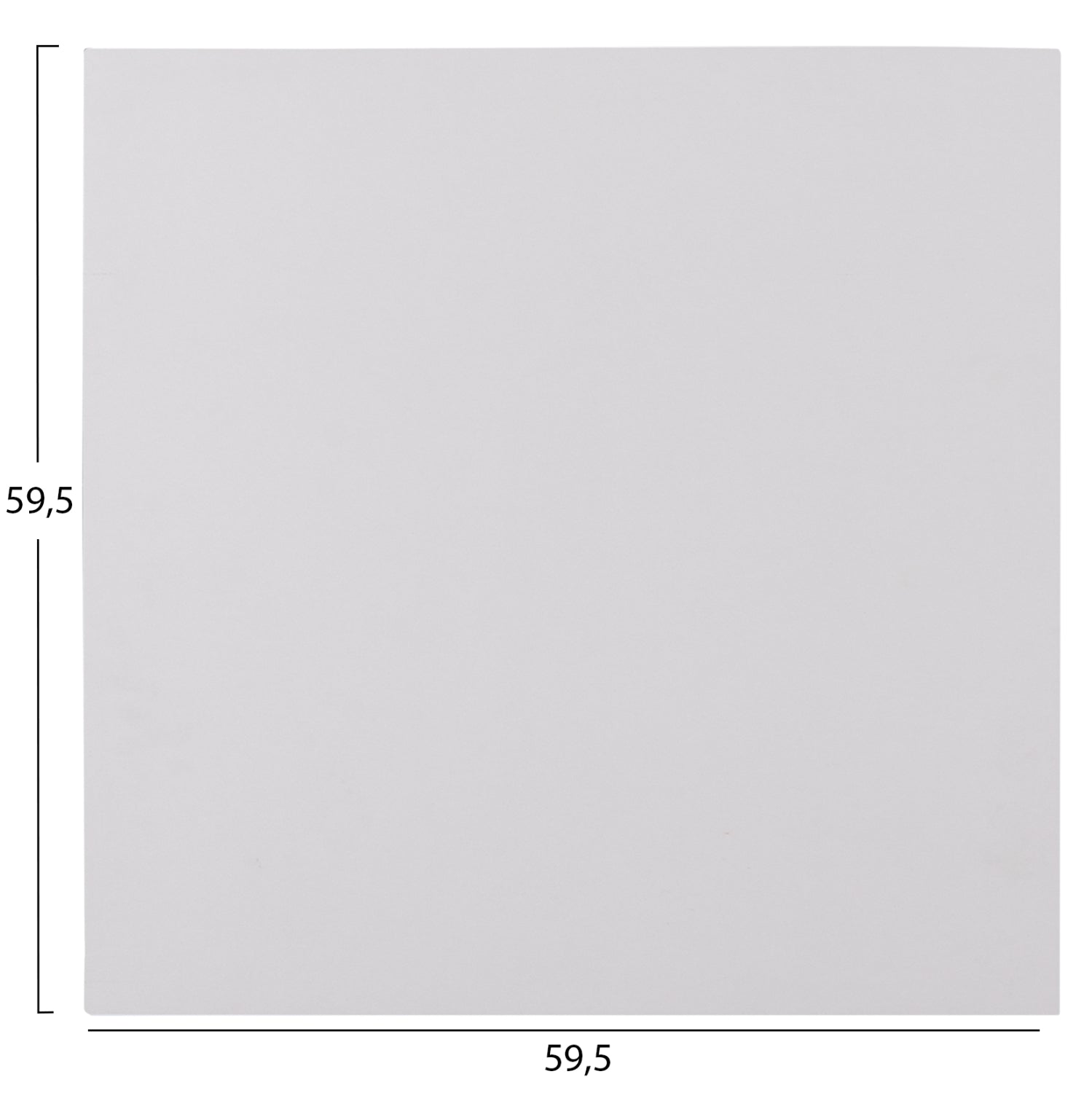 EΠΙΦΑΝΕΙΑ ΤΡΑΠΕΖΙΟΥ HPL HM6363.02 ΤΕΤΡΑΓΩΝΗ ΛΕΥΚΗ COMPACT 59.5X59.5X1.5εκ.